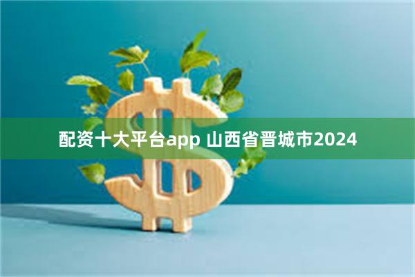 配资十大平台app 山西省晋城市2024